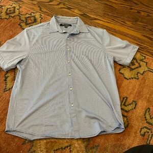 Men’s Desert Dunes size M blue/white shirt